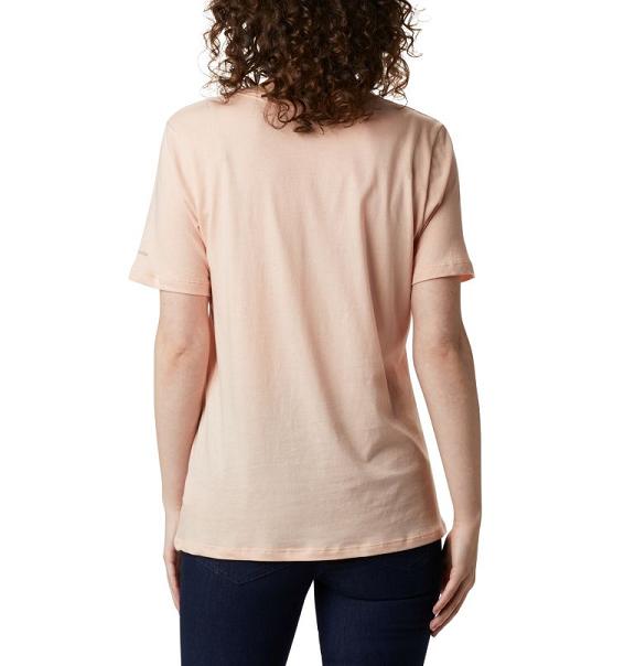 Columbia Mount Rose T-Shirt Pink For Women's NZ17584 New Zealand